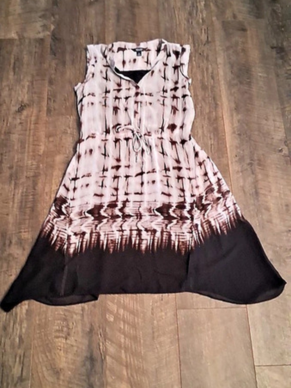 Simply Vera Wang Abstract Maxi Dress Size XS Like New